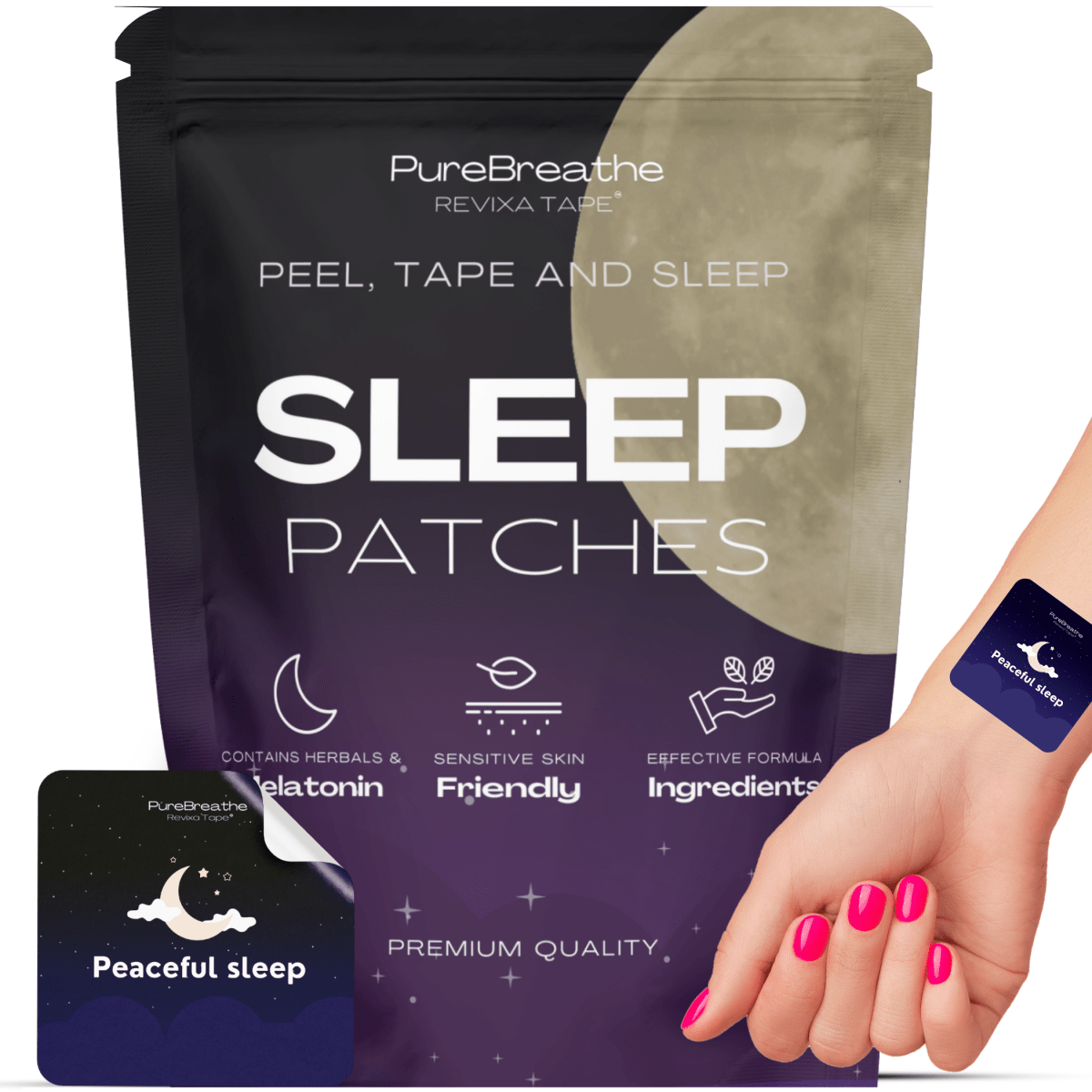 PureBreathe - Premium Sleep Patch for Peaceful Nights